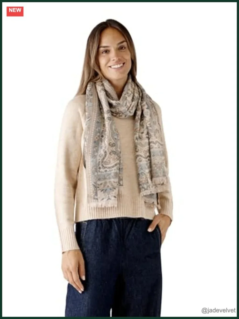 Elegant Long Fashion Shawl Scarf 100% Viscose Bamboo Lightweight